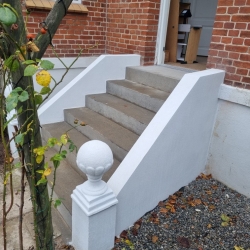 Trappe og facaderenovering